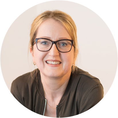 Porträt von Barbara Sailer, Grafikdesignerin aus Köln