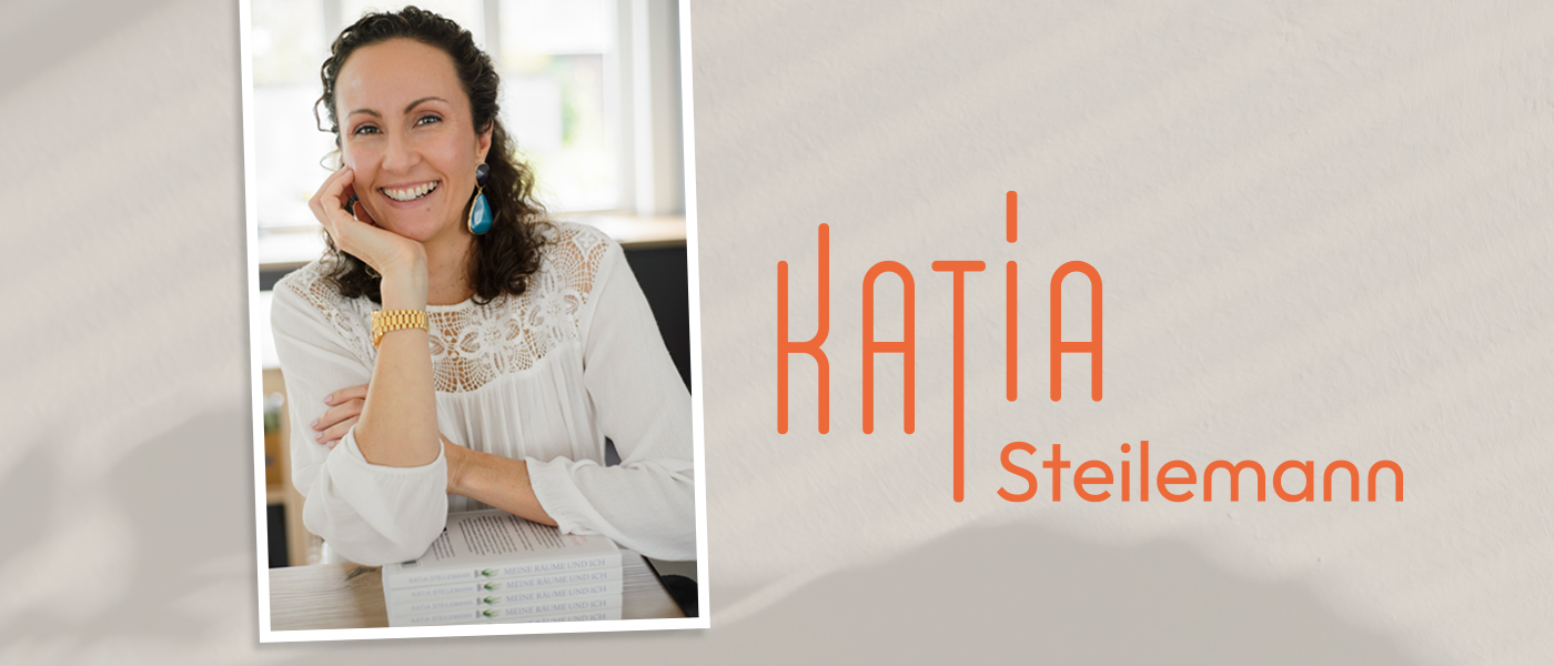 Klares, modernes Logo Design Köln für Interior-Designerin und Mental Coach Katia Steilemann