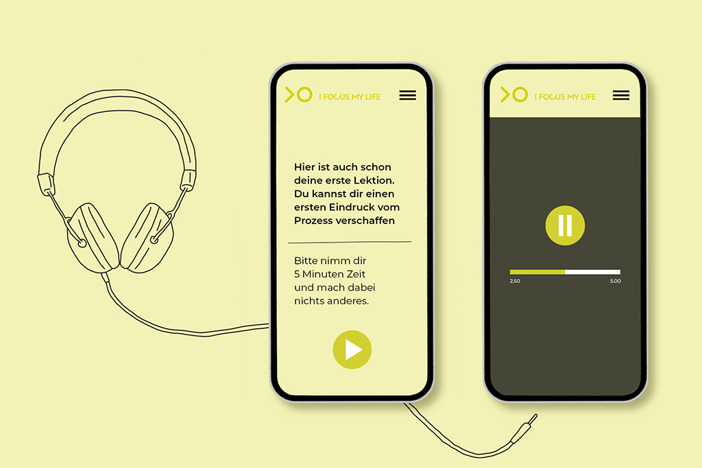 Darstellung einer responsiven Website auf dem Smartphone